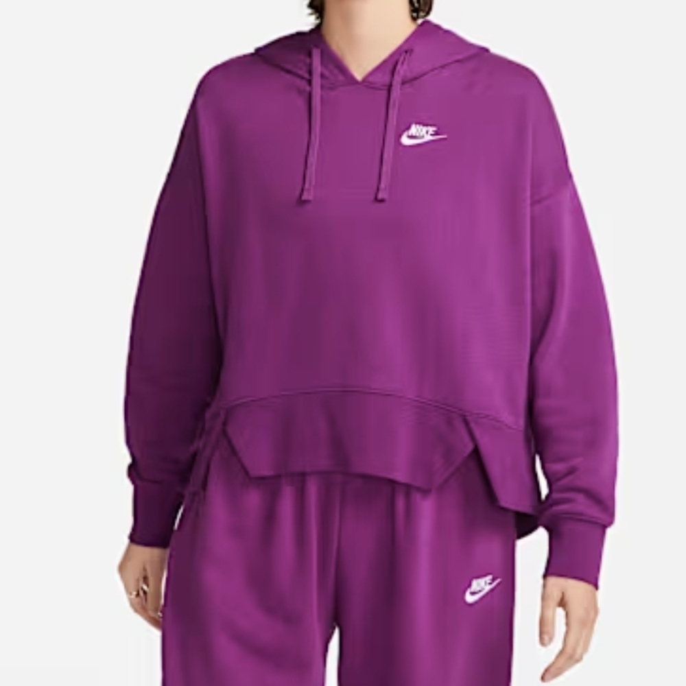 Nike Women's Vibrant Purple Hoodie - Picture 1 of 8